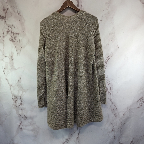Free People Sweater Women Small Cardigan Waterfall Longline Tunic Duster Wool - Picture 5 of 12